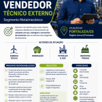Vendedor Técnico externo – Setor Metalmecânica – Fortaleza/CE