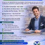 Atendimento/Comercial – 9 vagas