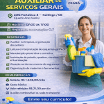 Auxiliar de Serviços Gerais – Ceará